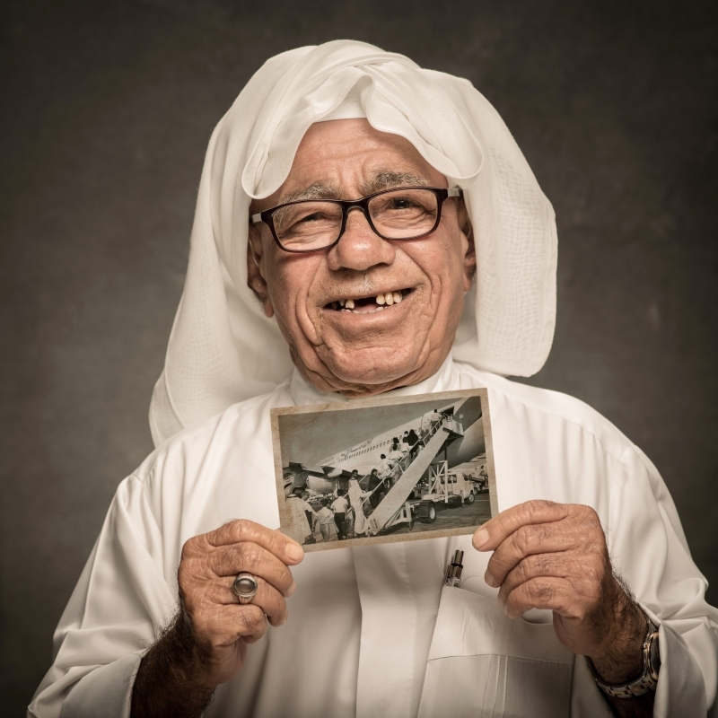 #حكايات_لكبار_المواطنين.. إبراهيم حسن 70 سنة موظف بالشرطة والمطار