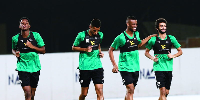 "Ⅶ جانب من تدريب سابق للمنتخب | أرشيفية"
