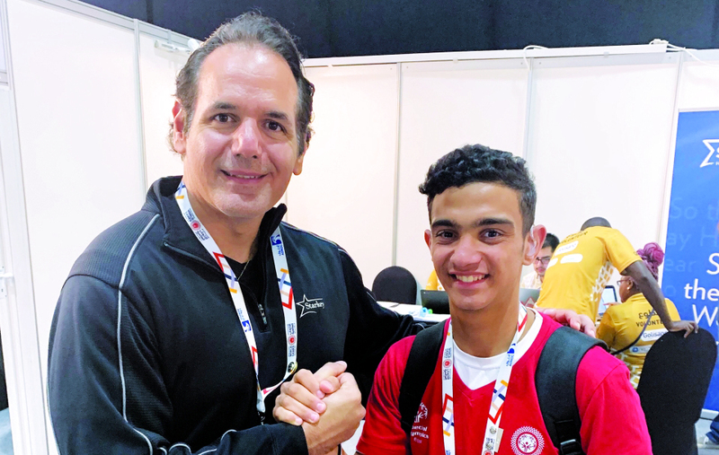 "بشارة مع لاعب منتخب مصر بعد نجاح الفحص | البيان"