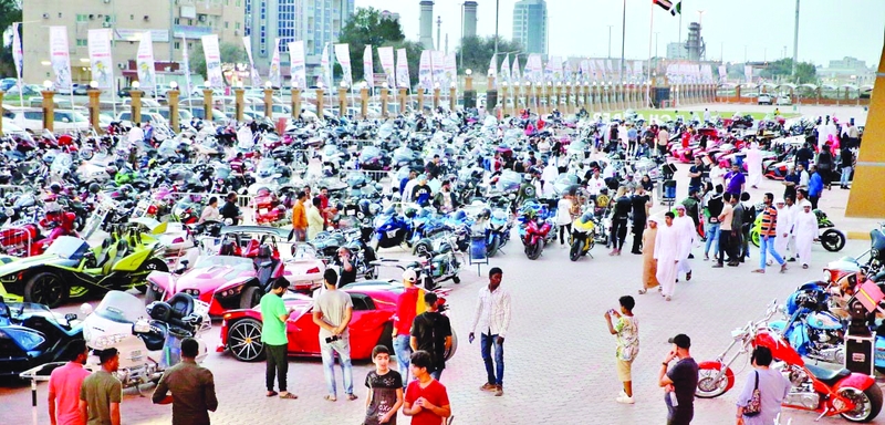 800 درّاج يطوفون معالم رأس الخيمة السياحية