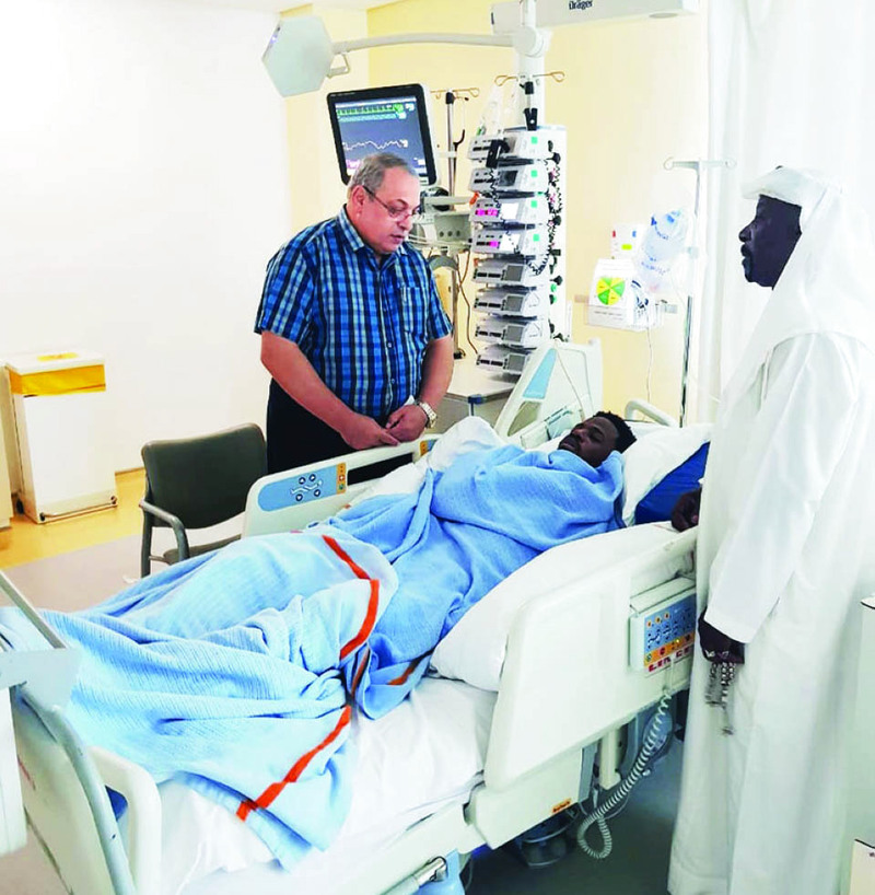 "مندوب البيان خلال زيارة أحمد ربيع | البيان"