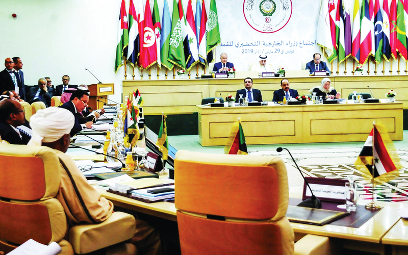 «الوزاري العربي» يبحث توحيد الرؤى تجاه الأزمات