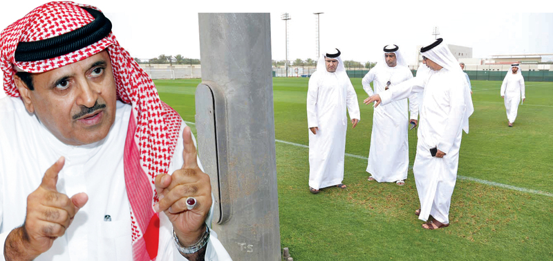 "عمود الإنارة بالملعب الفرعي باتحاد الكرة وراء إصابة أحمد ربيع | البيان"