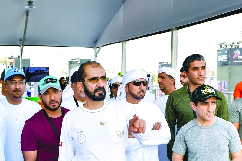 محمد بن راشـد: الرياضة تخفّف ثقل أعباء الحياة وتخلق روح المنافسة