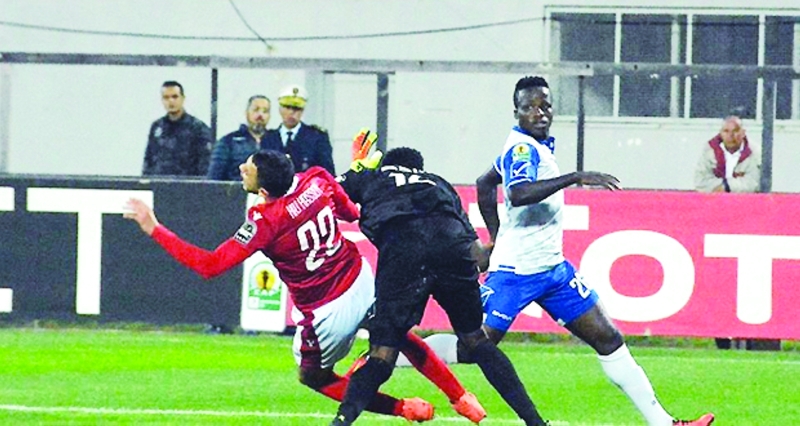 "جانب من مباراة النجم والهلال | البيان"