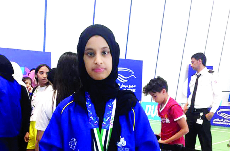 "ميرا ناصر تواصل تحقيق الميداليات | البيان"