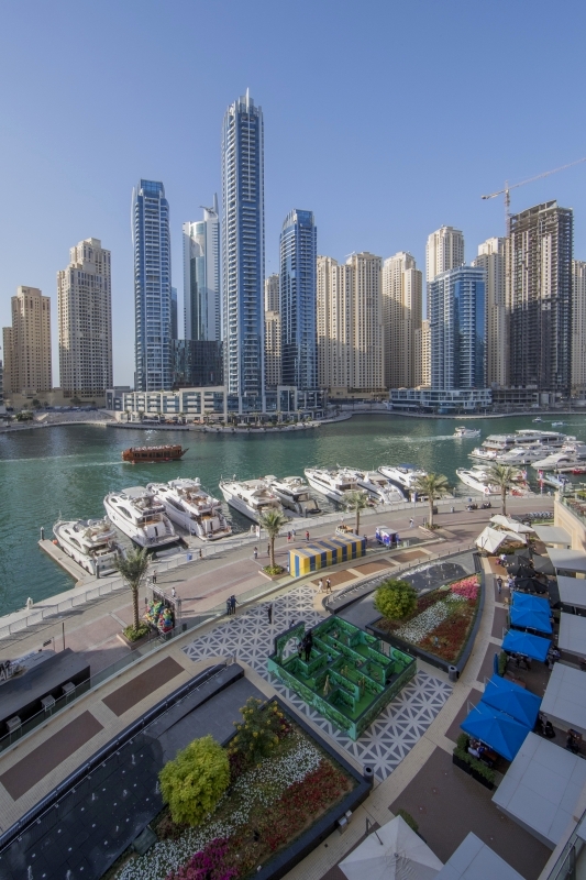 «مارينا دبي».. وجهة سياحية راقية