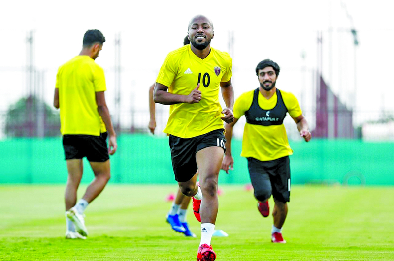 "جانب من تحضيرات الوحدة للقاء لوكوموتيف | البيان"