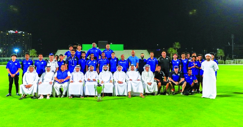 "إدارة الاتحاد والنادي مع فريق النصر بطل الكأس الغالية | البيان"