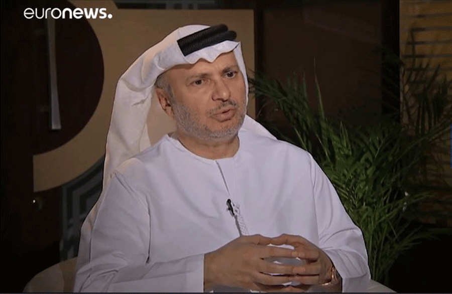 قرقاش لـ "يورونيوز": الإمارات هدفها استقرار المنطقة و3 قواعد توجّه سياستها الخارجية