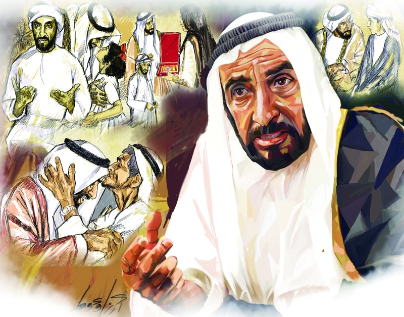 قيادة.. إرساء قيم للإنسانية