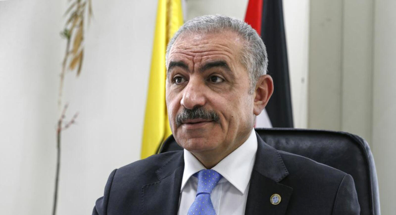 اشتية يناشد أعضاء «الكونغرس» لإنقاذ «حل الدولتين»