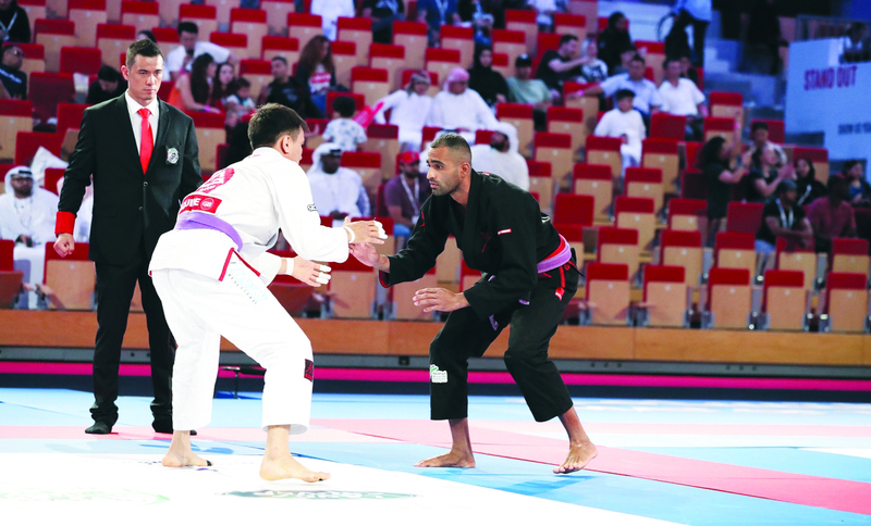"من منافسات الجوجيتسو | البيان"