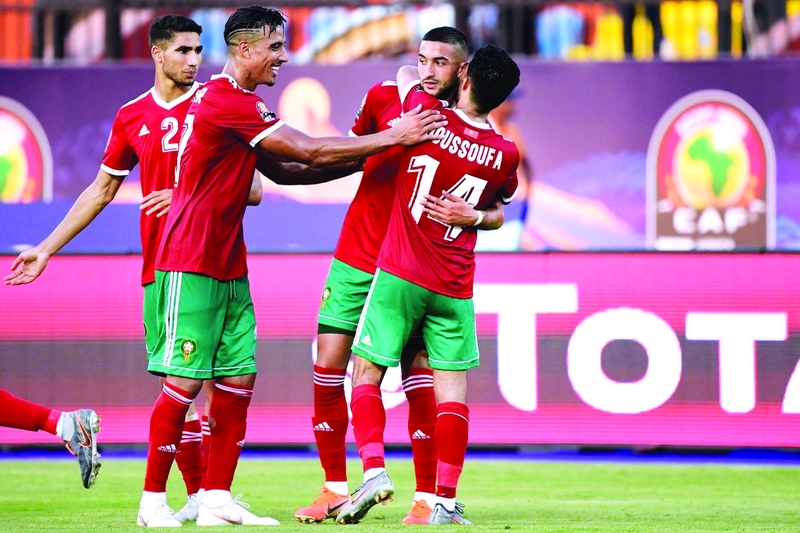 "فرحة مغربية بالفوز الصعب على ناميبيا | أف ب"