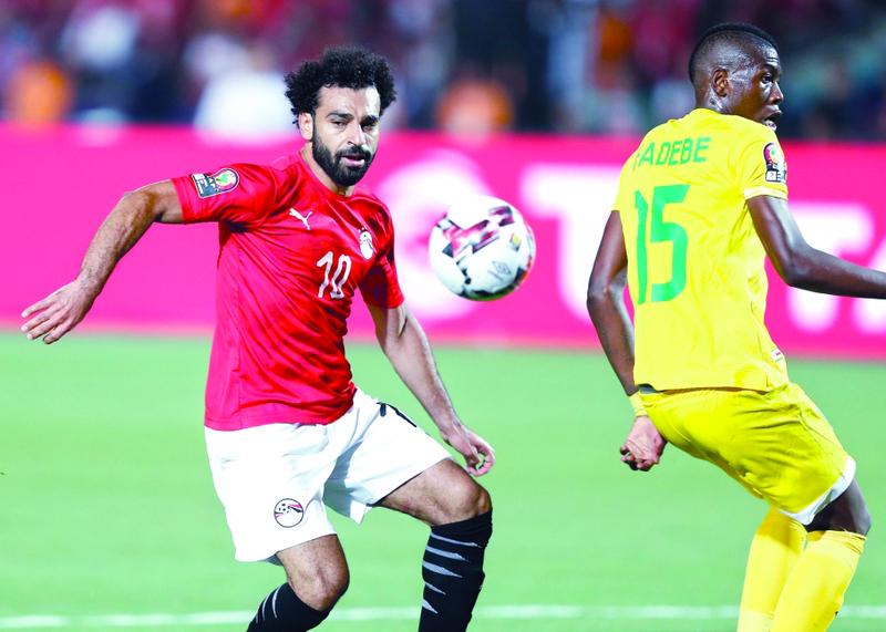 "محمد صلاح يبحث عن هدفه الأول في البطولة | أ ب"