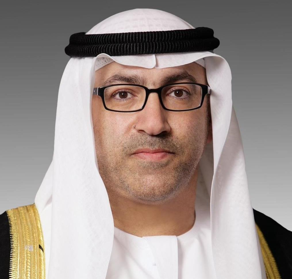 "معالي عبد الرحمن العويس، وزير الدولة لشؤون المجلس الوطني الاتحادي، رئيس اللجنة الوطنية للانتخابات"