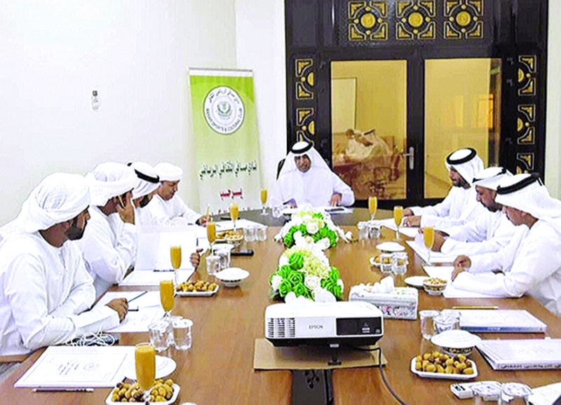 "جانب من اجتماع مجلس إدارة مسافي | البيان"