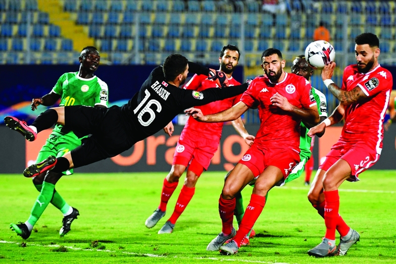 "هدف السنغال في مرمى تونس بـ«نيران صديقة» | أف ب"