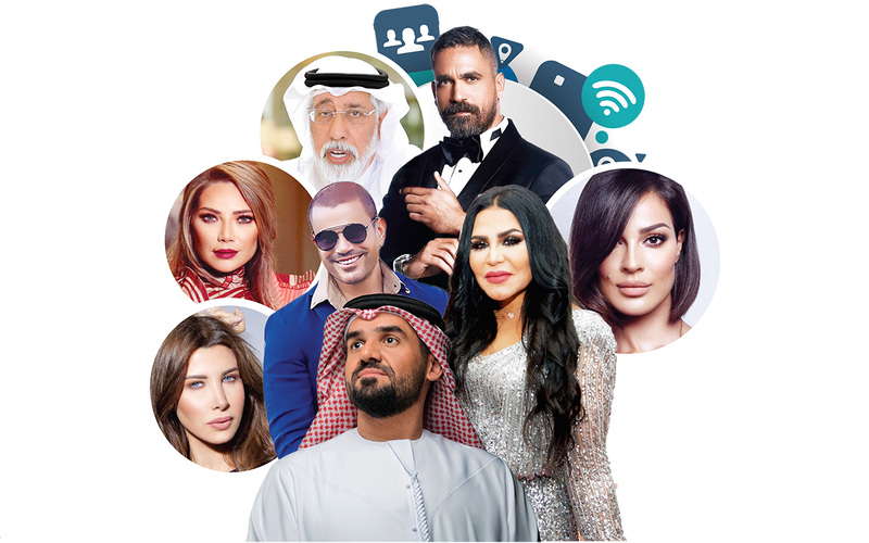النجوم يواجهون الشائعات على «التواصل الاجتماعي»