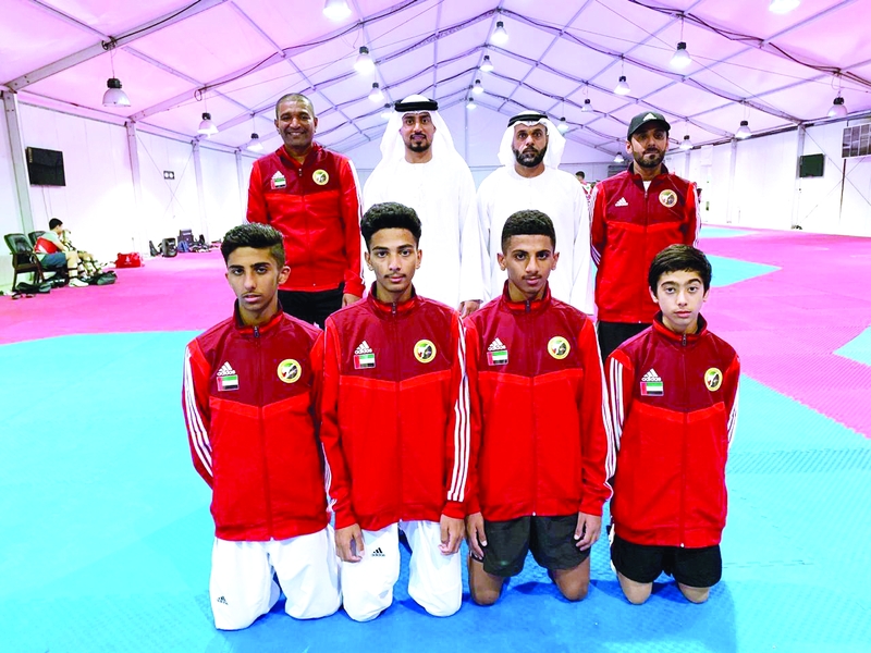"بعثة منتخب التايكواندو قبل السفر | البيان"