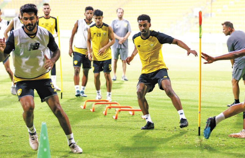 "من تدريات الوصل في دبي | تصوير: دنيس مالاري"