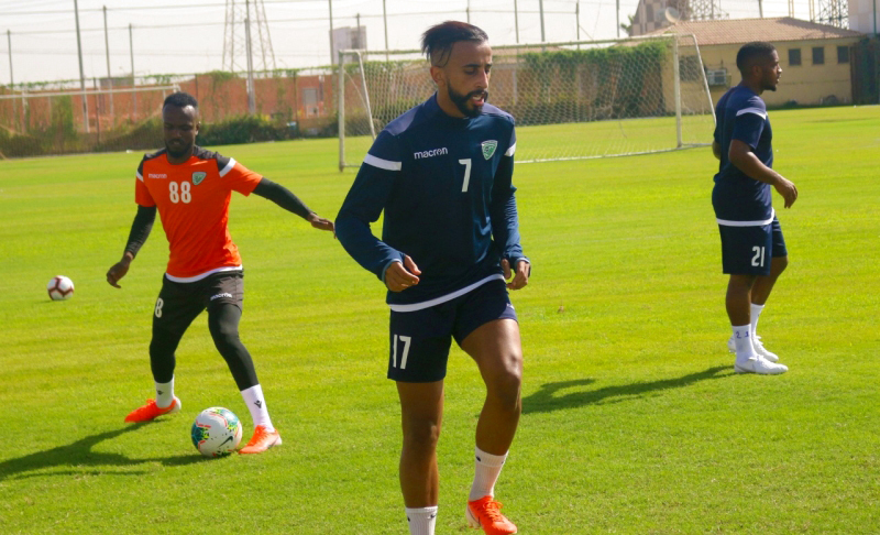 "جانب من تدريبات فريق خورفكان في معسكر مصر | البيان"