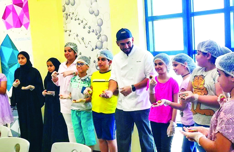 خالد السعدي.. يطمح لتطوير المطبخ التقليدي