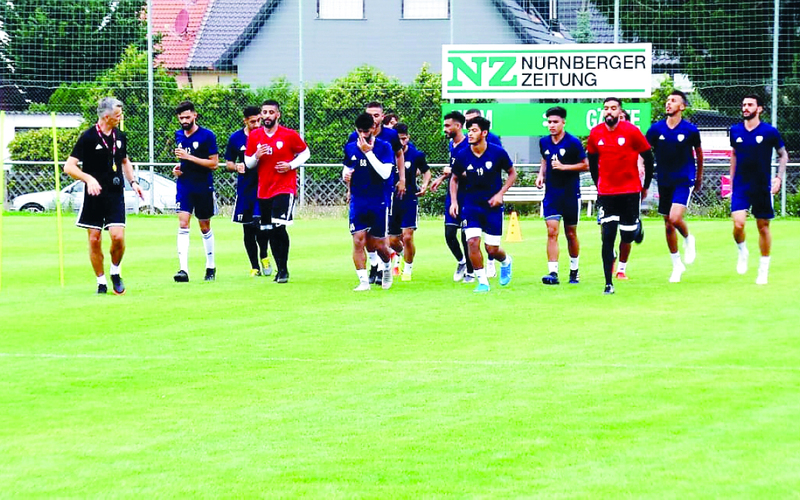 "خلال تدريبات الظفرة في معسكر ألمانيا | البيان"