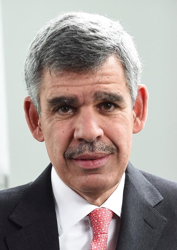 "محمد العريان - كبير المستشارين الاقتصاديين في «أليانز»، ورئيس مجلس التنمية العالمي للرئيس الأمريكي السابق باراك أوباما."