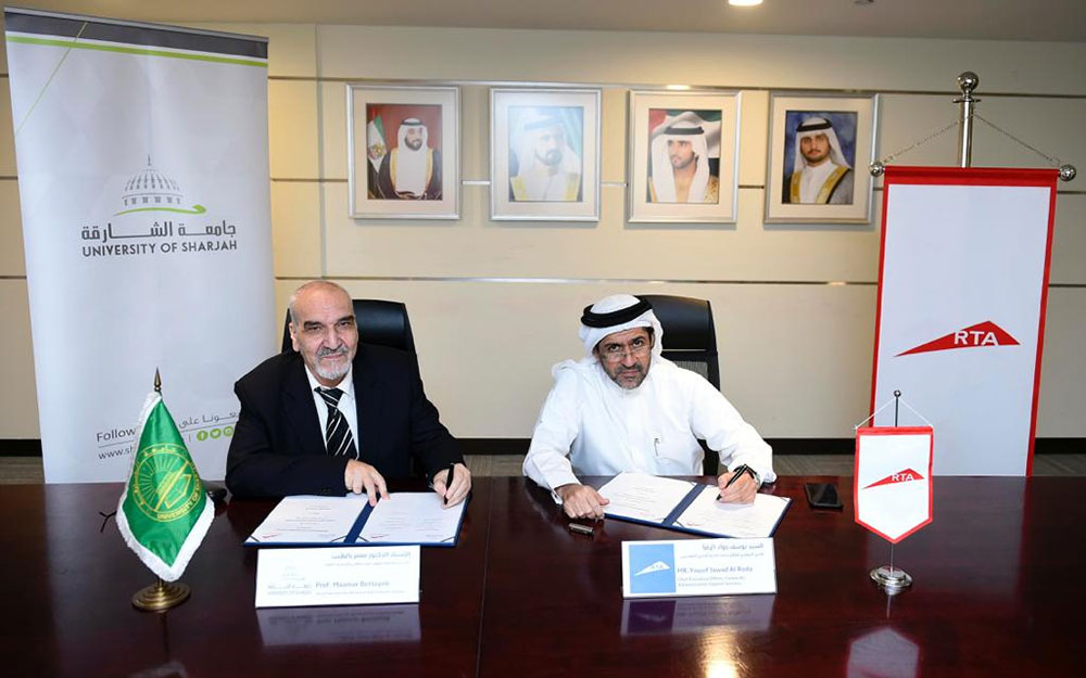 "طرق دبي" وجامعتا الشارقة والكندية توقع مذكرتين لتعزيز التعاون