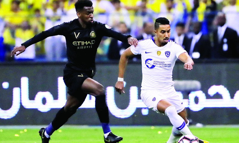 "Ⅶ من مباريات الهلال والنصر | أ ف ب"