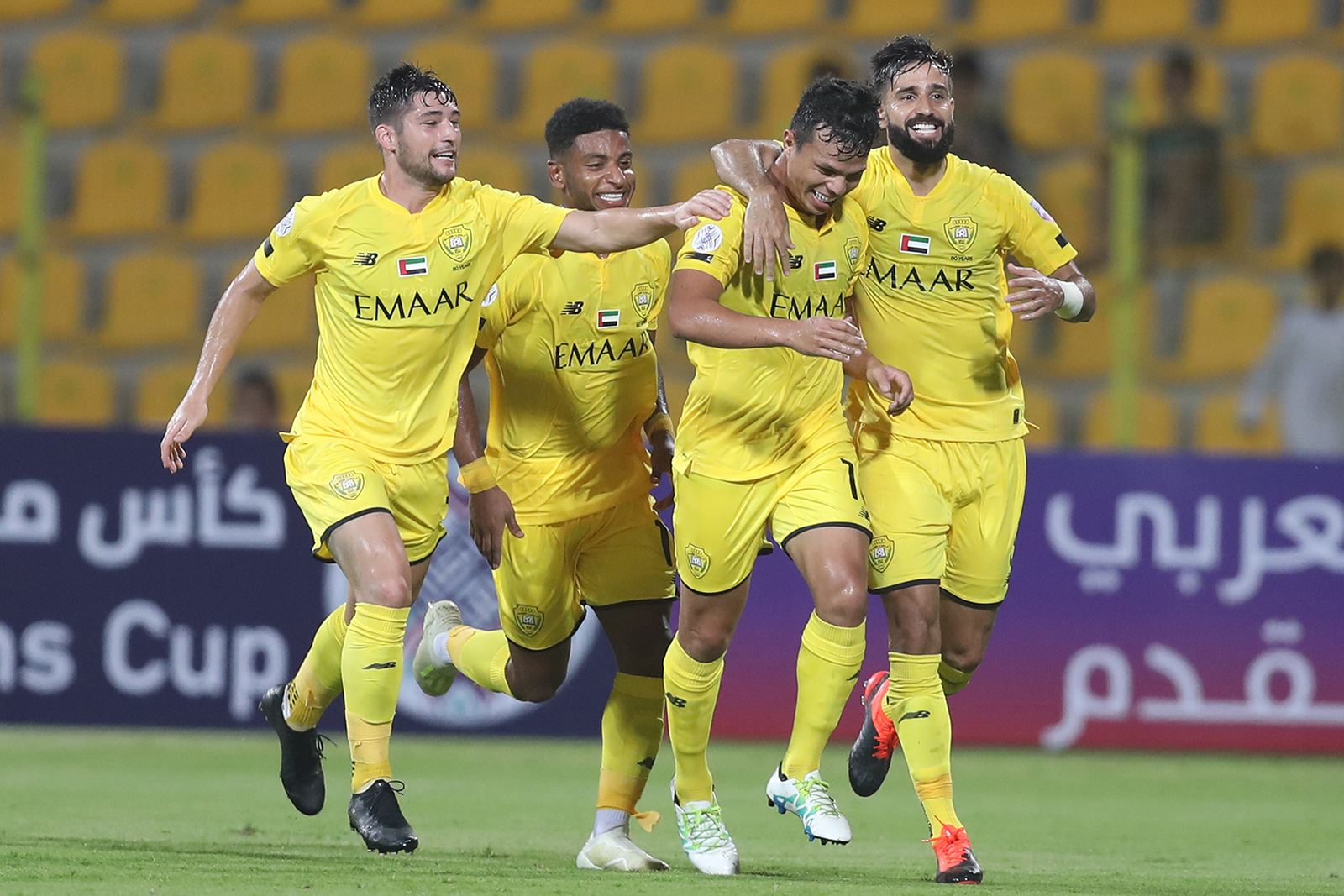 الوصل يضع قدماً في ثمن نهائي البطولة العربية
