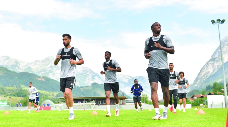"من تدريبات سابقة للمنتخب الأول | البيان"