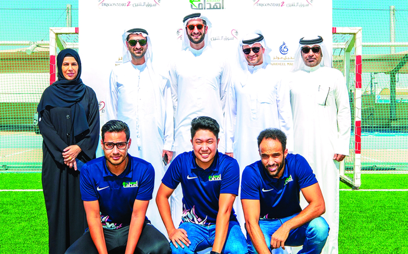 "خلال إطلاق مجمع «أهداف» بسوق التنين | البيان"