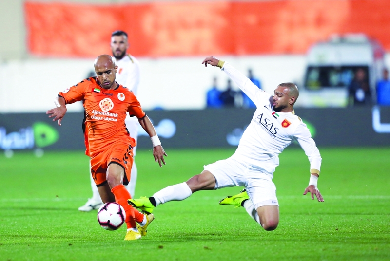 "■ من لقاءات عجمان والفجيرة الموسم الماضي | أرشيفية"