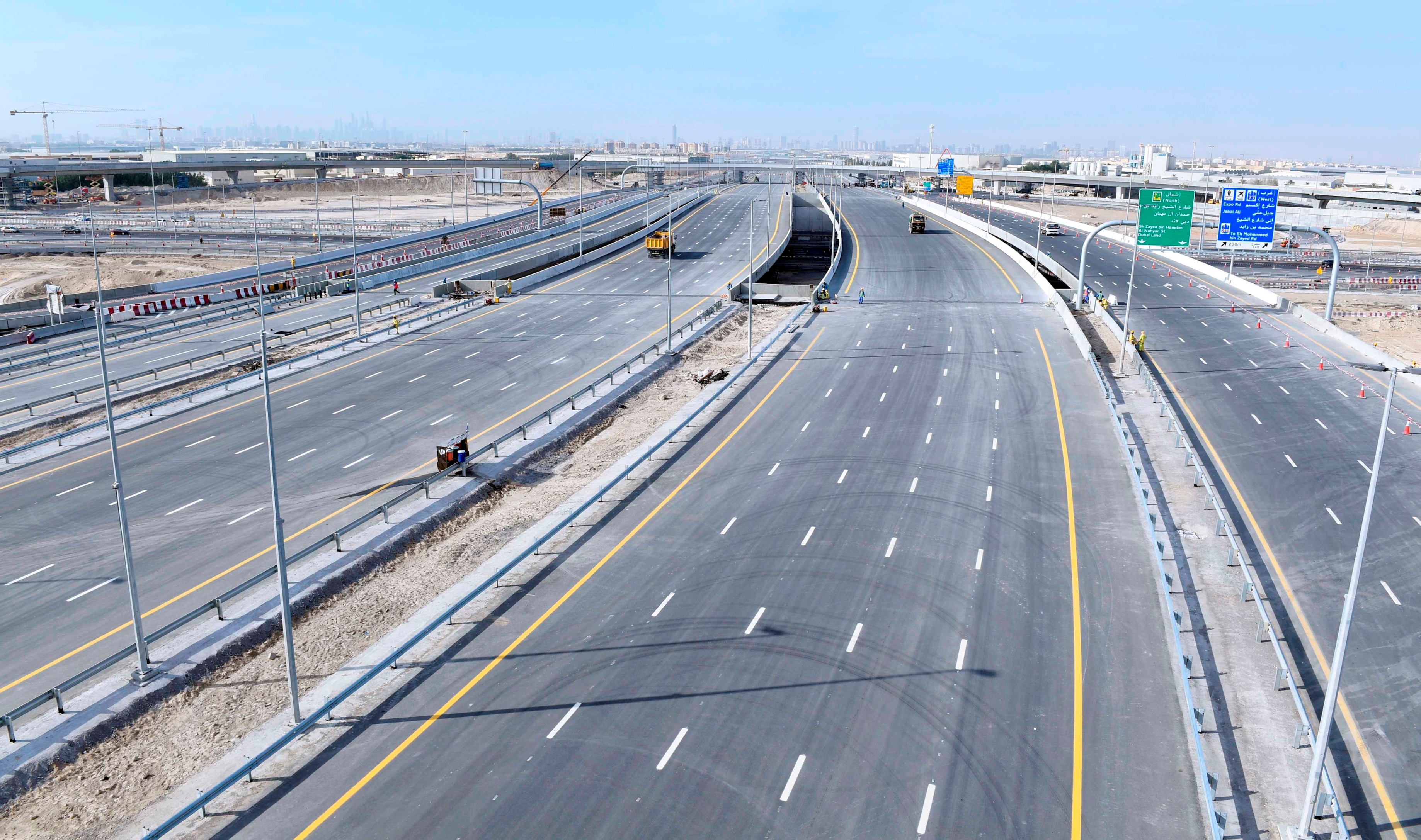 "طرق بمسارات مختلفة بطول 17 كيلومتر"