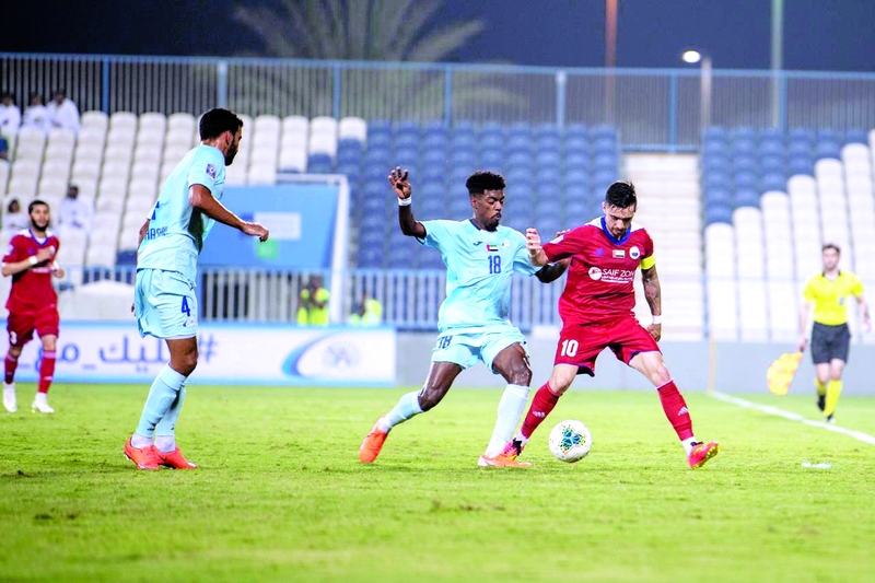 "بني ياس تفوق على الشارقة في الكأس | البيان"
