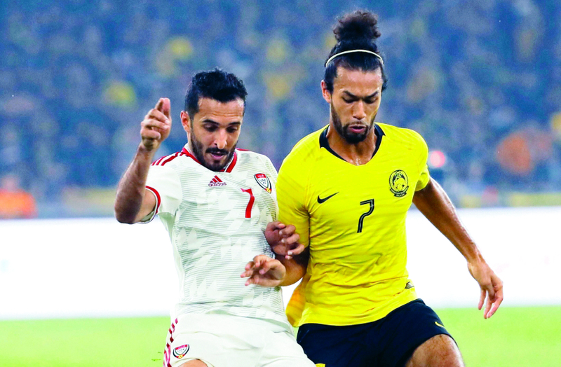 "مبخوت تعرض للرقابة اللصيقة من دفاع المنتخب الماليزي | البيان"