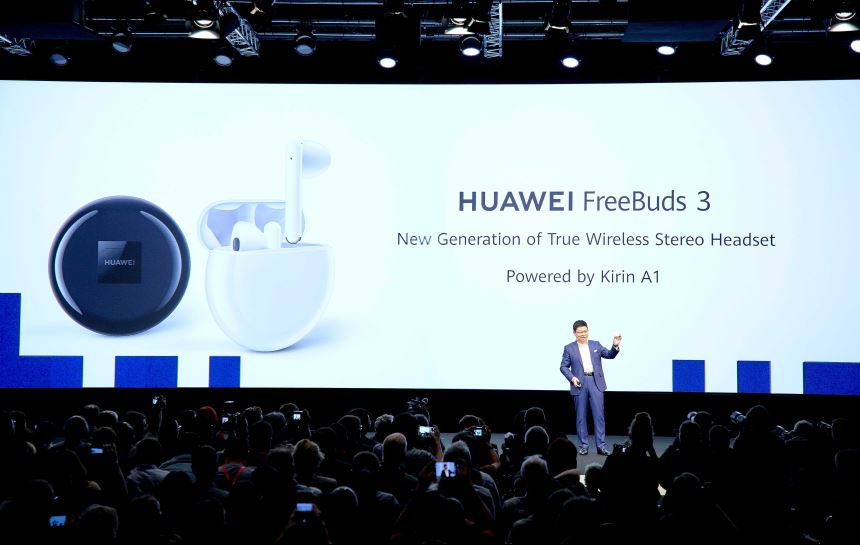 هواوي تطلق سماعة الستريو الحقيقي اللاسلكي الجديدة HUAWEI FreeBuds 3