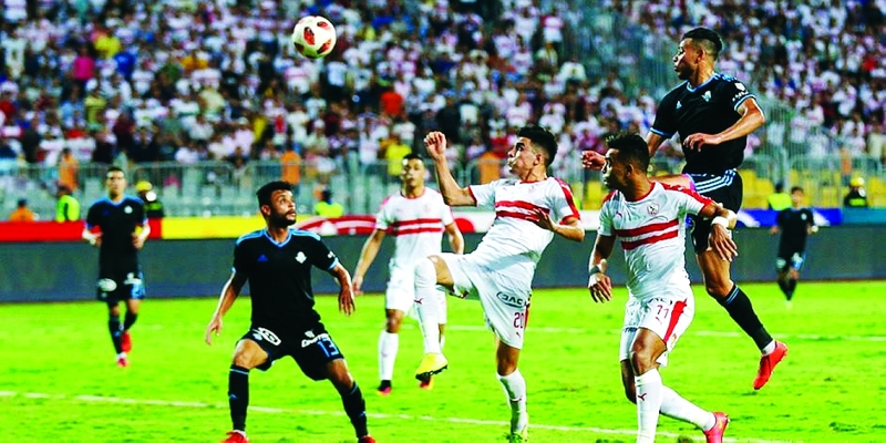 "من مباراة نهائي كأس مصر بين الزمالك و«بيراميدز» | البيان"
