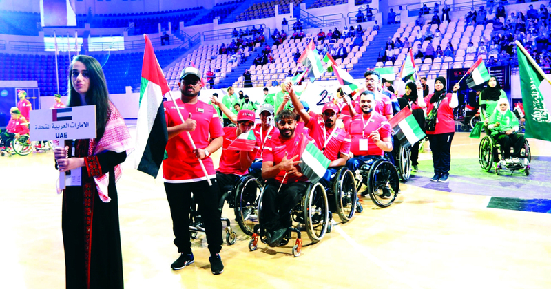 أصحاب الهمم يدشنون مشوارهم في ألعاب غرب آسيا بالأردن