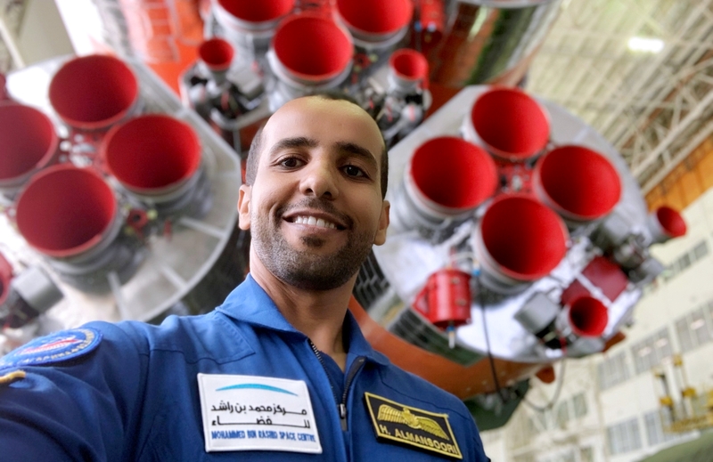 «طموح زايد»  يزيّن متحف بايكونور للفضاء