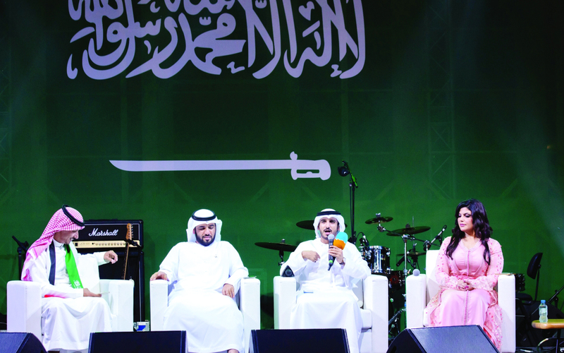 بيت الشعر في دبي يحتفي باليوم الوطني السعودي