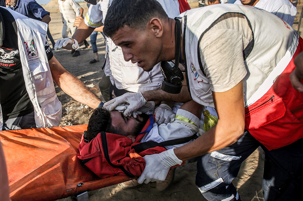 استشهاد فلسطيني برصاص الاحتلال في قطاع غزة
