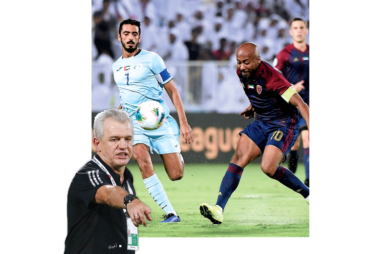 "إسماعيل مطر قائد الوحدة خلال لقاء بني ياس | البيان"