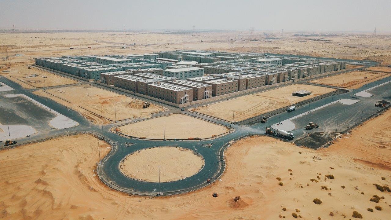 مساندة تنجز 60% من مشروع مدن رزين العمالية الأربعة