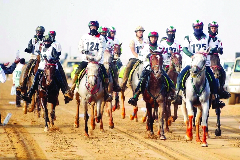 "جانب من سباق سابق في «الوثبة» | البيان"