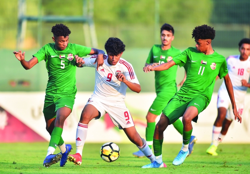 "جانب من تحضيرات «أبيض الناشئين» | البيان"