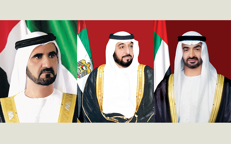 رئيس الدولة ونائبه ومحمد بن زايد يهنئون الرئيس المؤقت للجزائر باليوم الوطني
