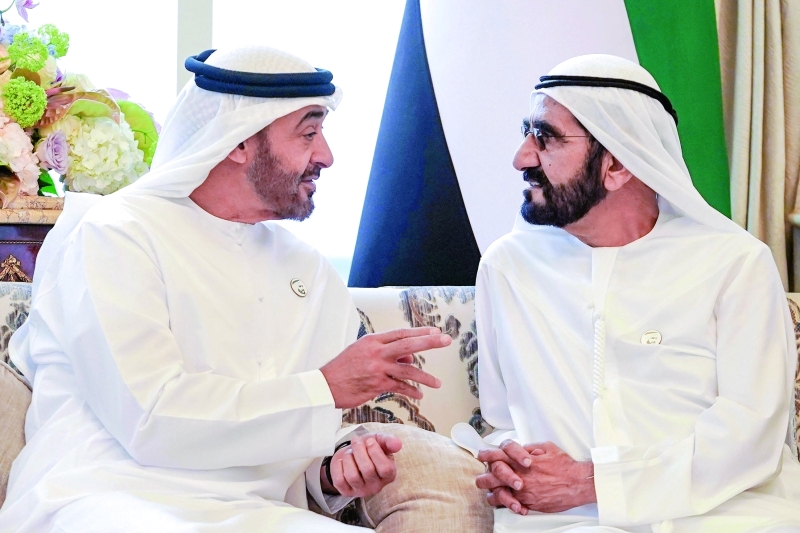 محمد بن راشد ومحمد بن زايد يعلنان عن تصميم هوية إعلامية مرئية للإمارات